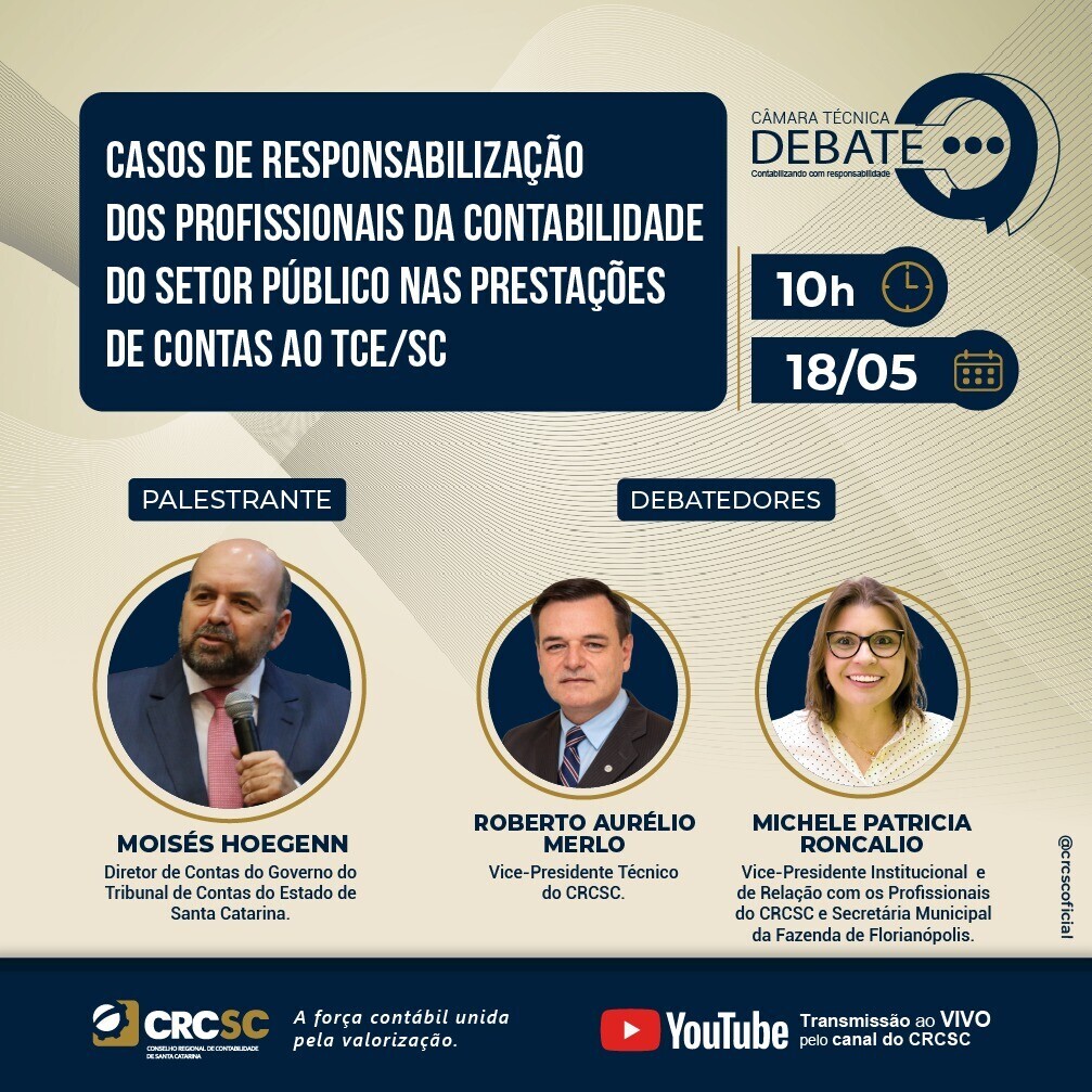 camara-tecnica-debate-vai-abordar-casos-de-responsabilizacao-dos-profissionais-da-contabilidade-do-setor-publico-nas-prestacoes-de-contas-ao-tcesc