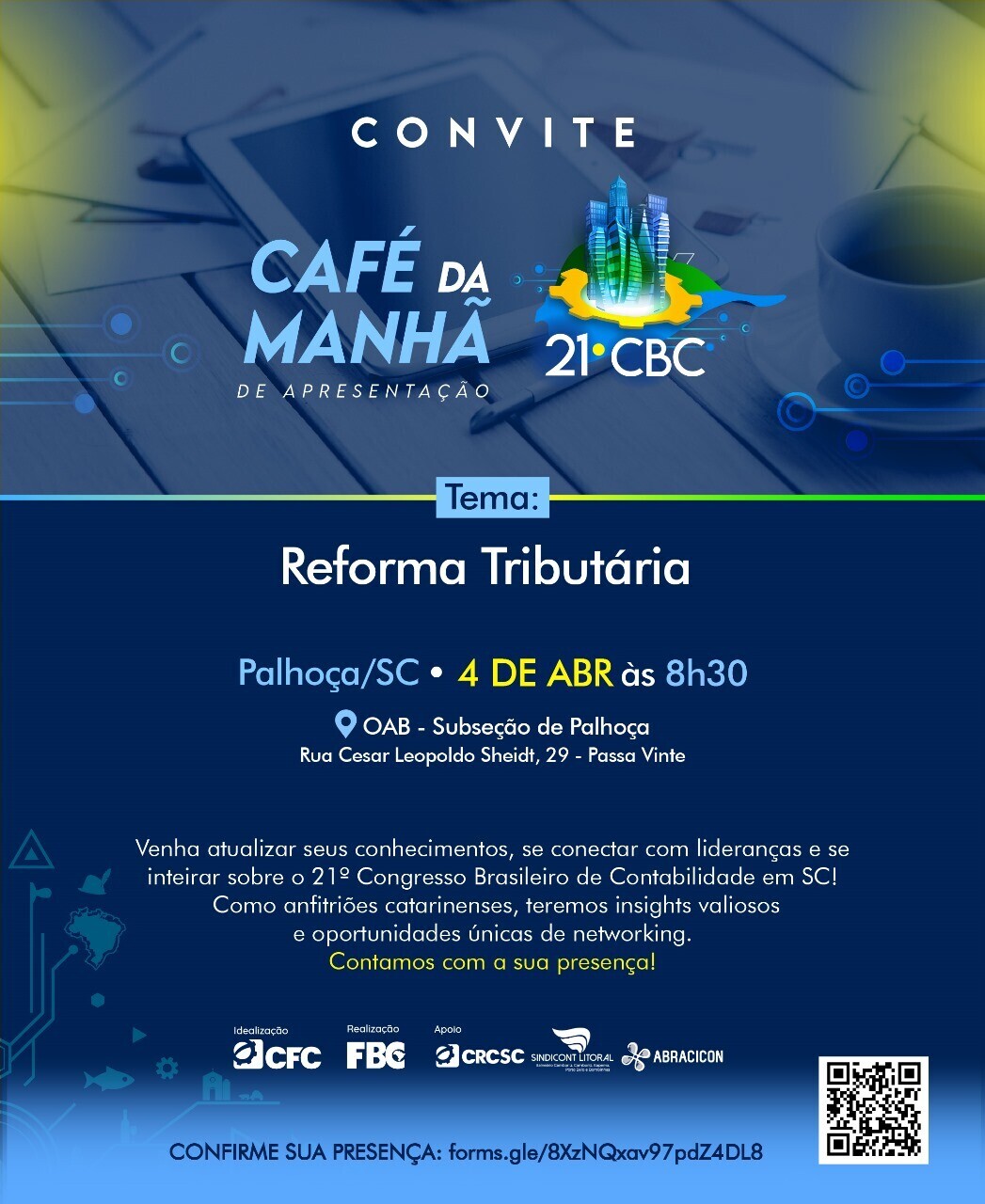 crcsc-promove-cafe-da-manha-com-palestra-sobre-a-reforma-tributaria-em-palhoca